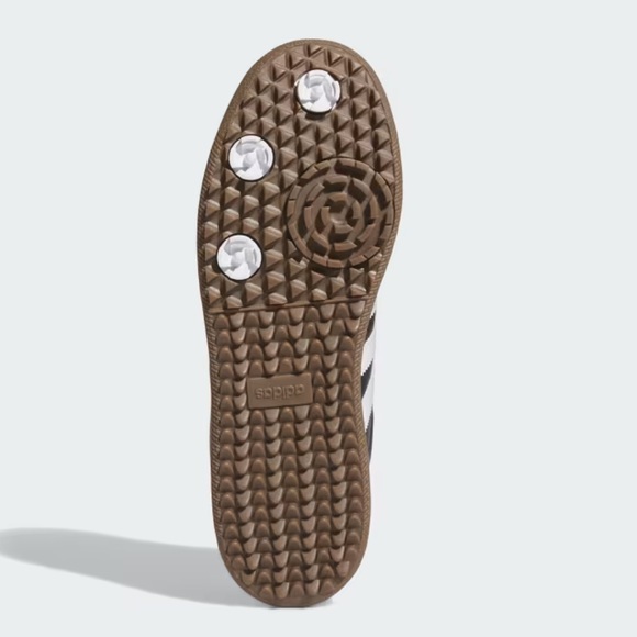 adidas Samba Golf Shoe Black Gum - Picture 8 of 12